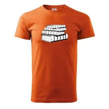 Knihy černobílé na sobě