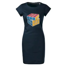 Rubikova kostka kreslená