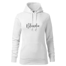 Párové mikiny - Nejlepší kámošky - barva vlasů (Velký nápis a vaše jména na rukávu)