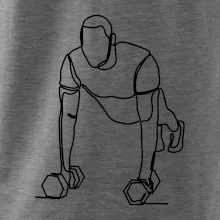 Trenér fitness jedním tahem