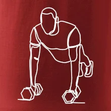 Trenér fitness jedním tahem