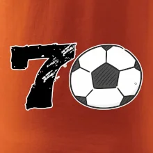 Fotbal kulaté narozeniny 70