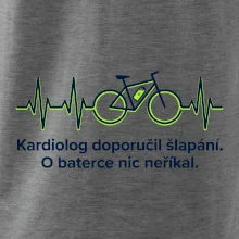 Kardiolog doporučil šlapání. O baterce nic neříkal.