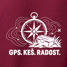 Kompas s krabičkou GPS keš radost