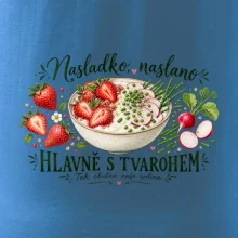 Nasladko naslano hlavně s tvarohem