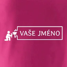 Instalatér - jméno v rámečku