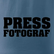 Novinář nápis - Press Fotograf