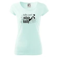 Černobílá holka, která miluje knihy - Vaše jméno