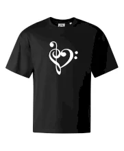 Houslový klíč srdce