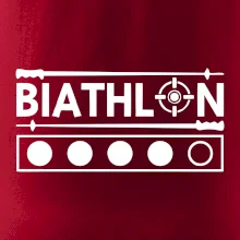 Biathlon terč a hůlky