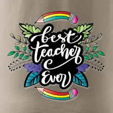 Barevné tužky best teacher ever