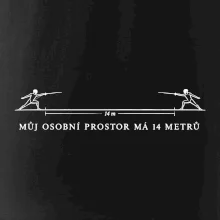 Můj osobní prostor má 14 metrů