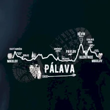 Profil kopců - Kolem Pálavy Profil kopců - Kolem Pálavy