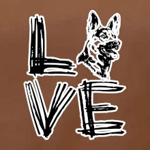 Německý ovčák love