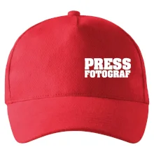 Novinář nápis - Press Fotograf