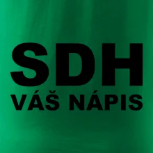 SDH nápis - vlastní nápis SDH nápis - vlastní nápis