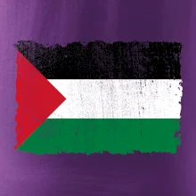 Palestina vlajka - odřená