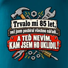 Trvalo mi  85 let, než jsem posbíral všechno nářadí
