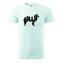 Border kolie písmo v těle