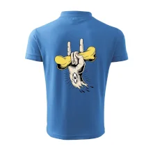 Rocková ruka kost a oko