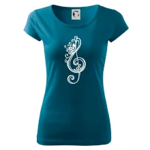 Houslový klíč kytky