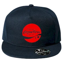 Corona virus pandemic logo