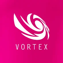 Vortex logo jednobarevné
