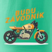 Budu závodník  žlutý cafe racer