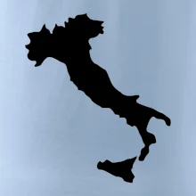 Itálie obrys