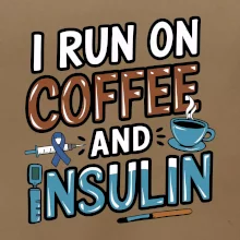 I Run On Coffee And Insulin