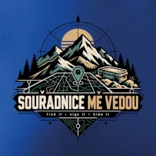 Souřadnice mě vedou horská mapa