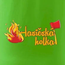 Hasičská holka - oheň a sekera