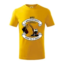 Bagr - být bagristou / bagristkou nebyla moje volba