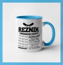 Hodinová mzda řezník