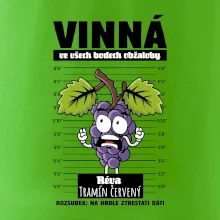 Vinná réva odsouzena Tramín červený