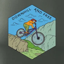 Downhill and free kluk