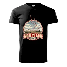 Liblice B bortící se věže moje 11 září retro odznak