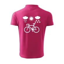 Cyklista za každého počasí