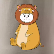 Kočka v převleku lva