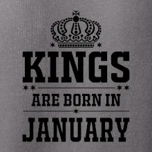 Kings are born in January