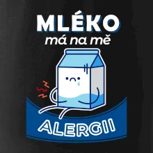 Mléko má na mě alergii
