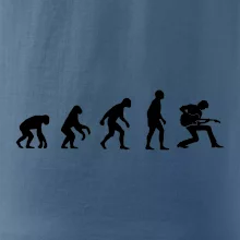Evoluce kytarista - klečící