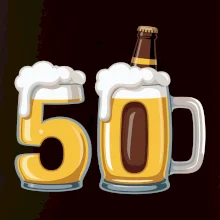 Padesátka v pivu s lahváčem