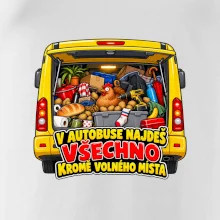 V autobuse najdeš všechno kromě volného místa
