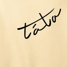 Mikina táta se jmény dětí