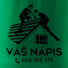 Tričko pro pokrývače - Dva dělníci