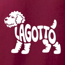 Lagotto nápis v těle