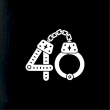 Narozeninové tričko pro policajta - pouta 40