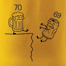 Pivo narozeniny - útes 70let