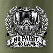 Motiv no paint no game s maskou